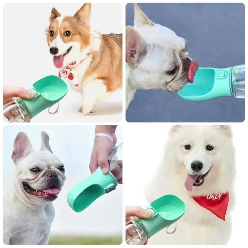 Portable Dog Water Bottle  Food and Water Container For Dog Pets Feeder Bowl Outdoor Travel Drinking Bowls Water Dispenser