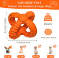 14.3*16.3cm Dog Toys for Aggressive