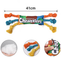 41cm Pet Dog Rainbow Twist Candy Toy