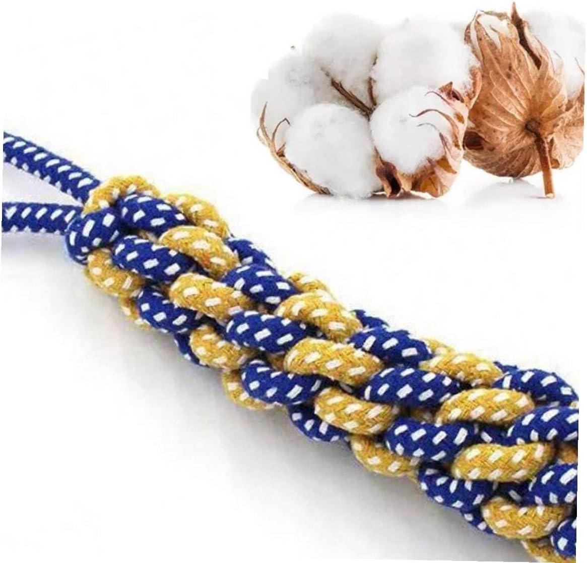 Dog Teething Cotton Rope Toy