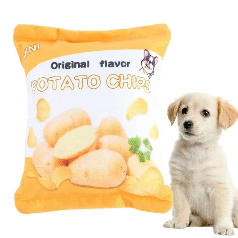 Original Flavor Potato Chips Dog Toy