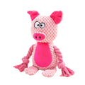 Pig Cotton Rope Dog Toy