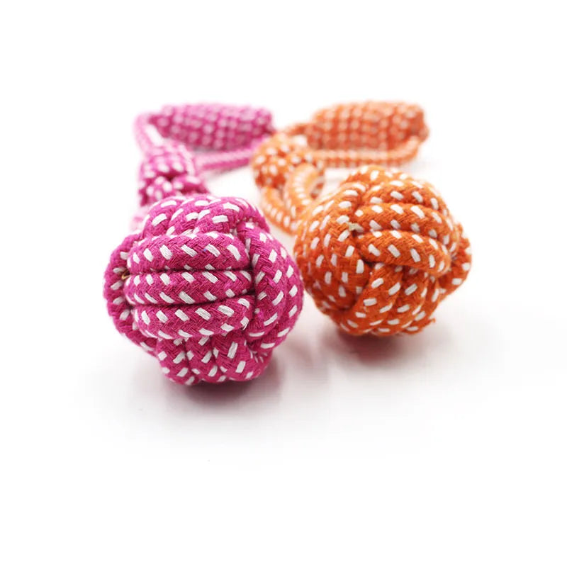 Pet Cotton Rope Bracelet Single Ball